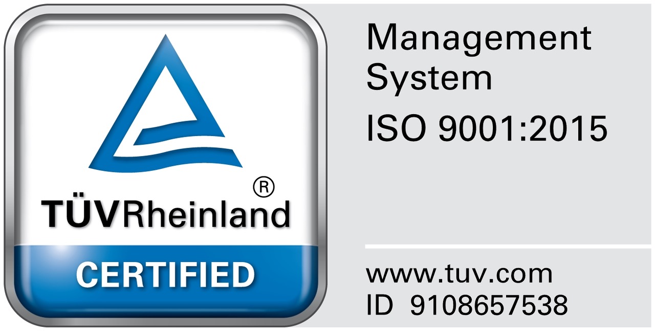 TMYTEKはISO9001の認証を取得しています。