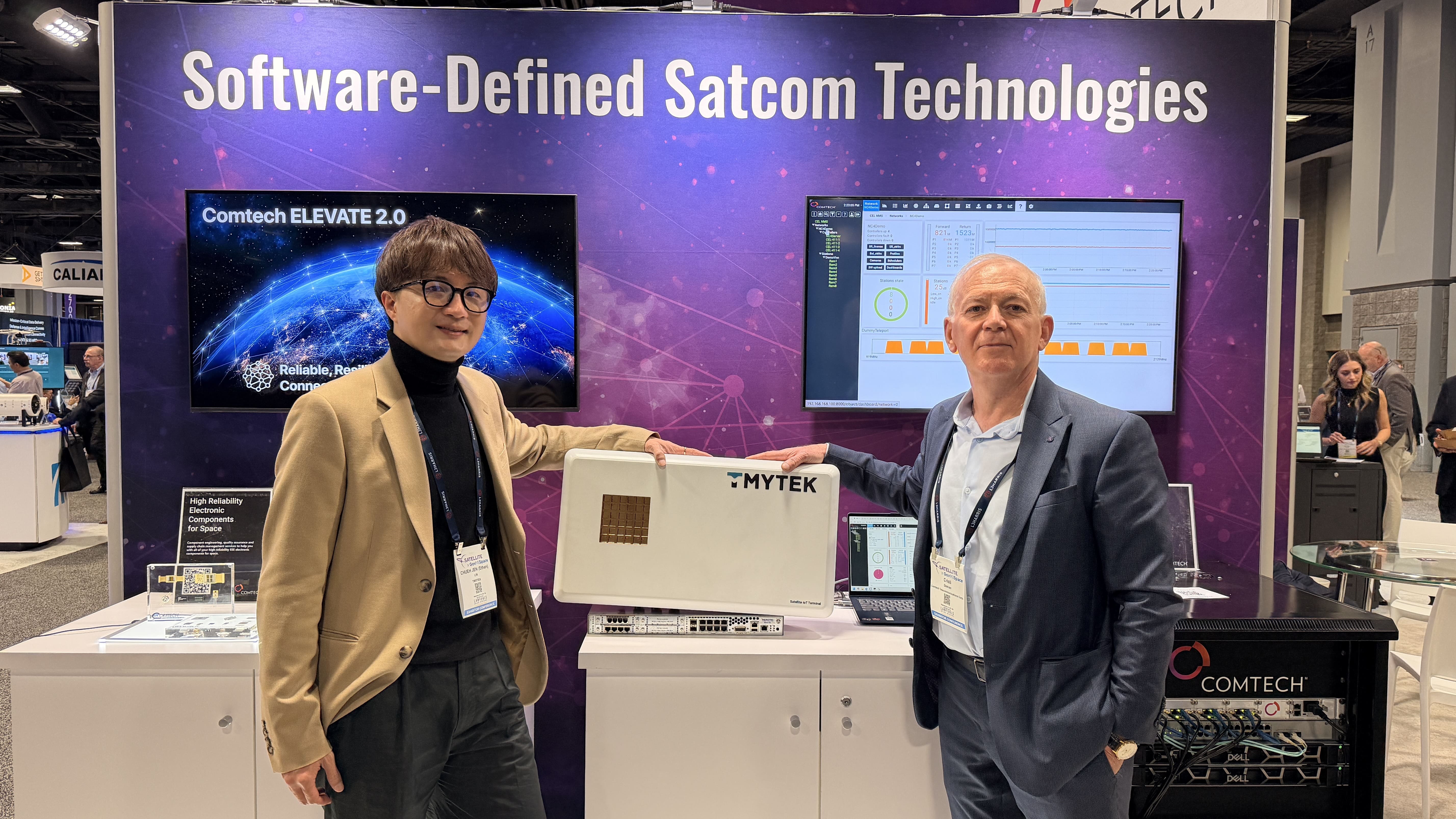 TMYTEK and Comtech Join Forces to Enable Ubiquitous Connectivity through Next Generation of Multi-Orbit Distributed SATCOM Network User Terminals