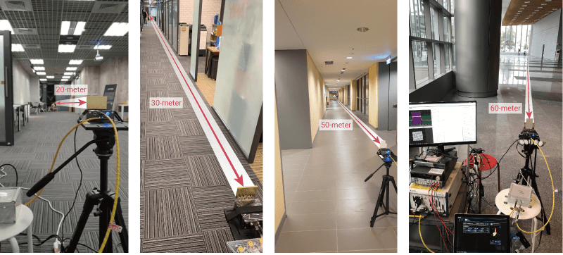 Figure 10: Indoor Field Test Conditions