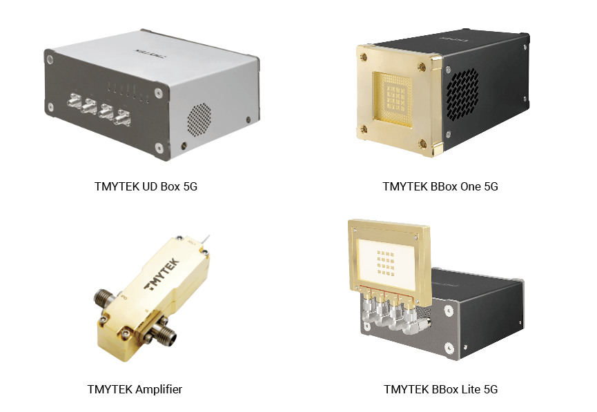 Figure 3 : TMYTEK products that are typically used in the TMYTEK mmWave Communication Platform